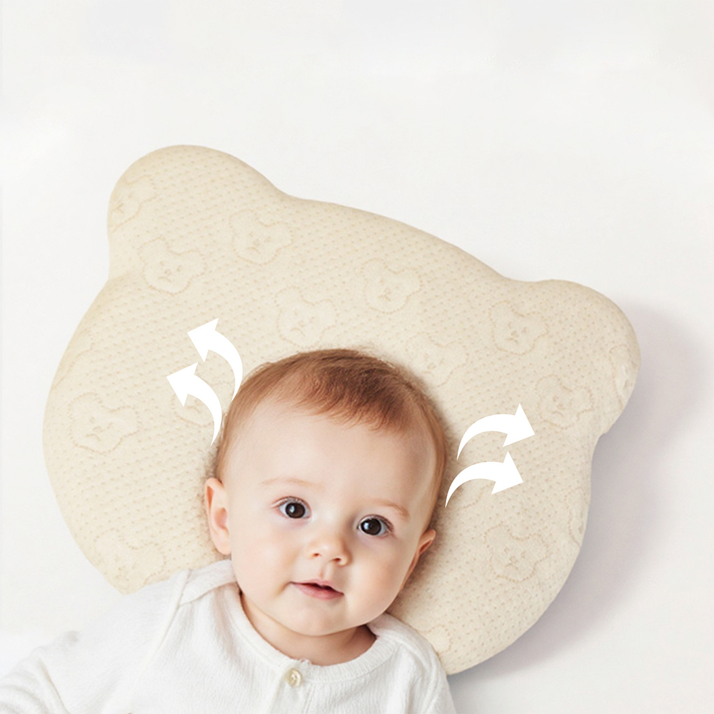Almofada de silicone para bebê de desenho animado