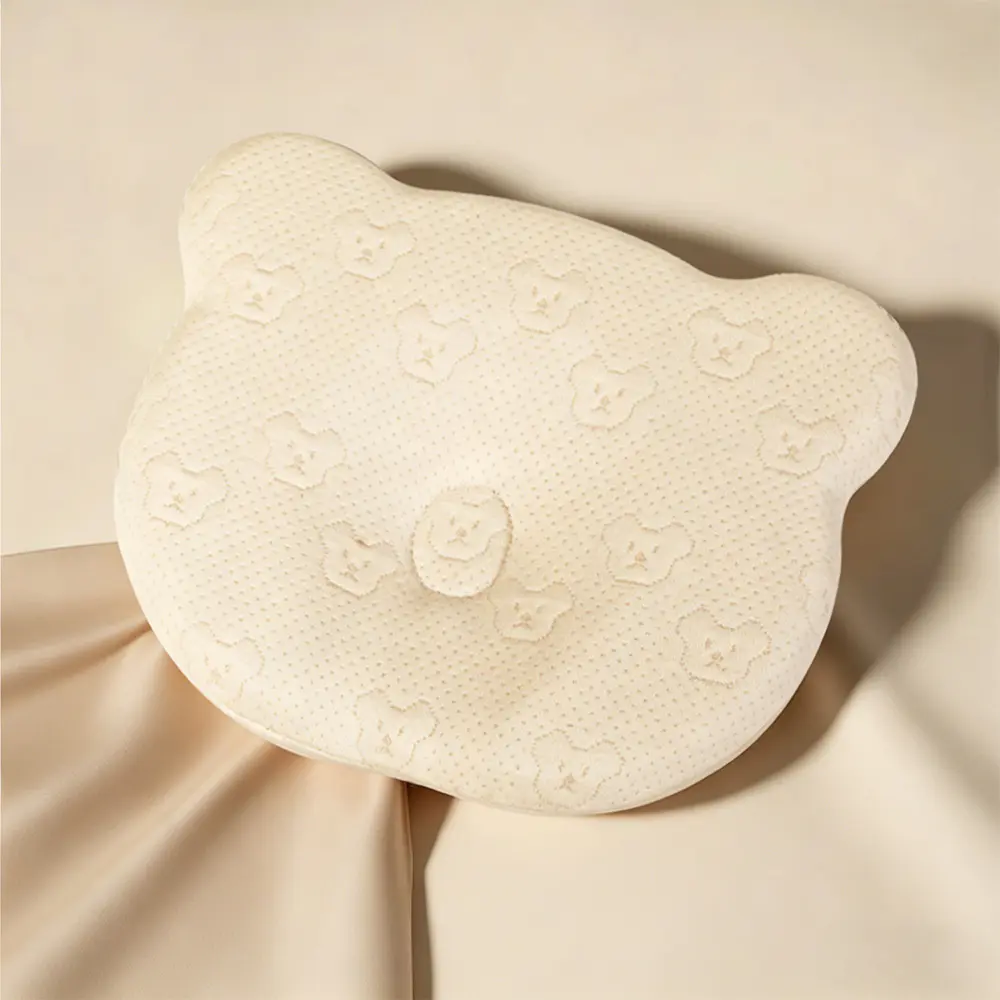 Almofada de silicone para bebê de desenho animado