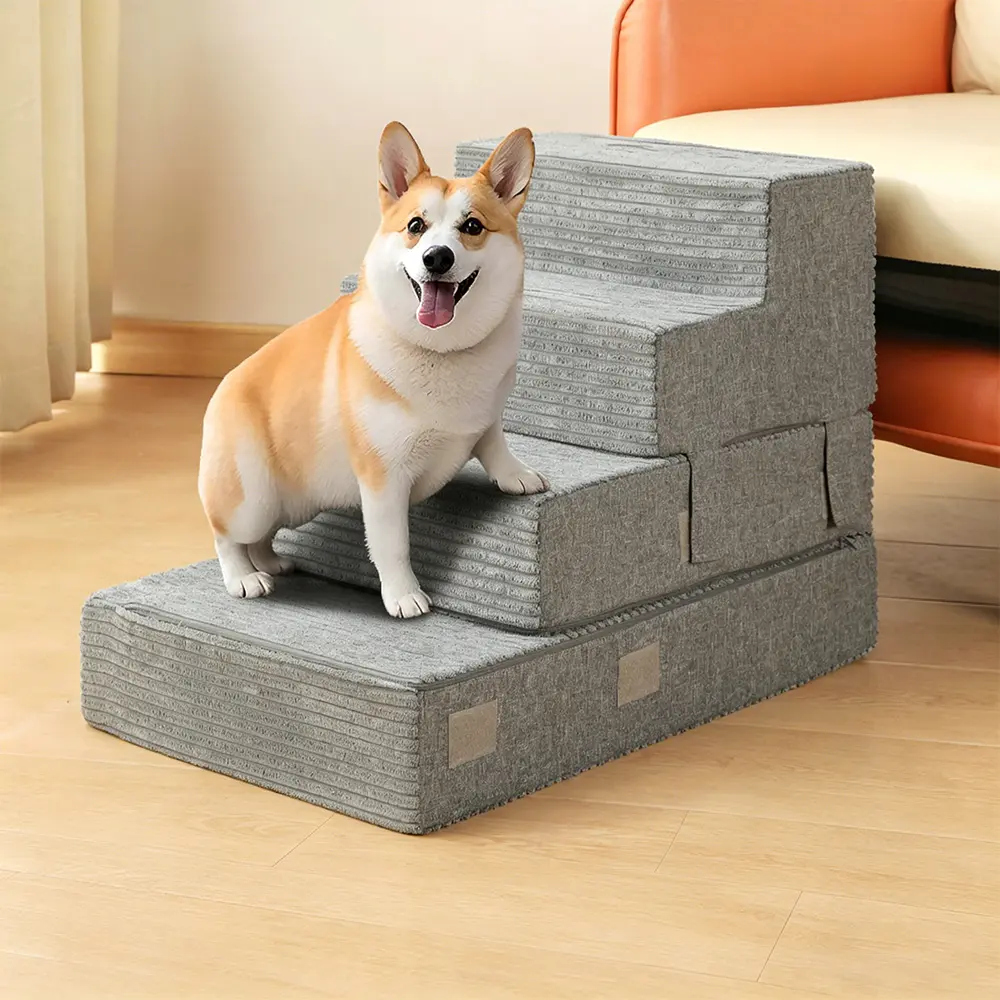 Escadas para animais de estimação em bloco de construção
