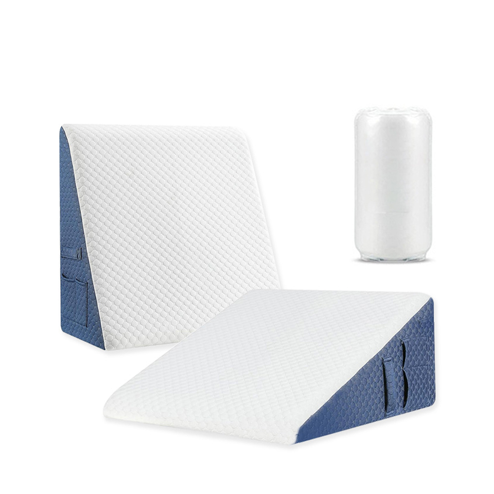 Encosto multifuncional triangular de espuma viscoelástica