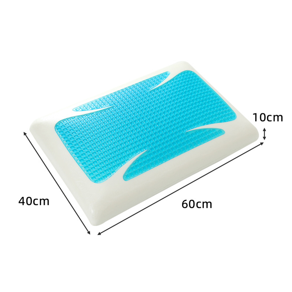 Almofada de coque viscoelástica em gel
