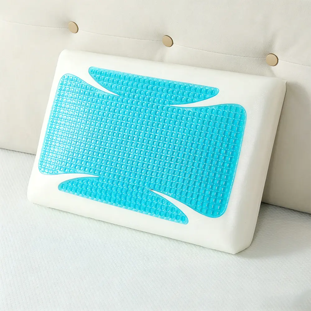 Almofada de coque viscoelástica em gel
