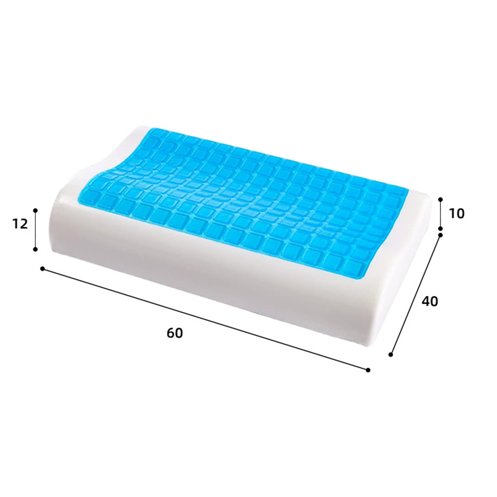 Almofada de espuma viscoelástica em gel