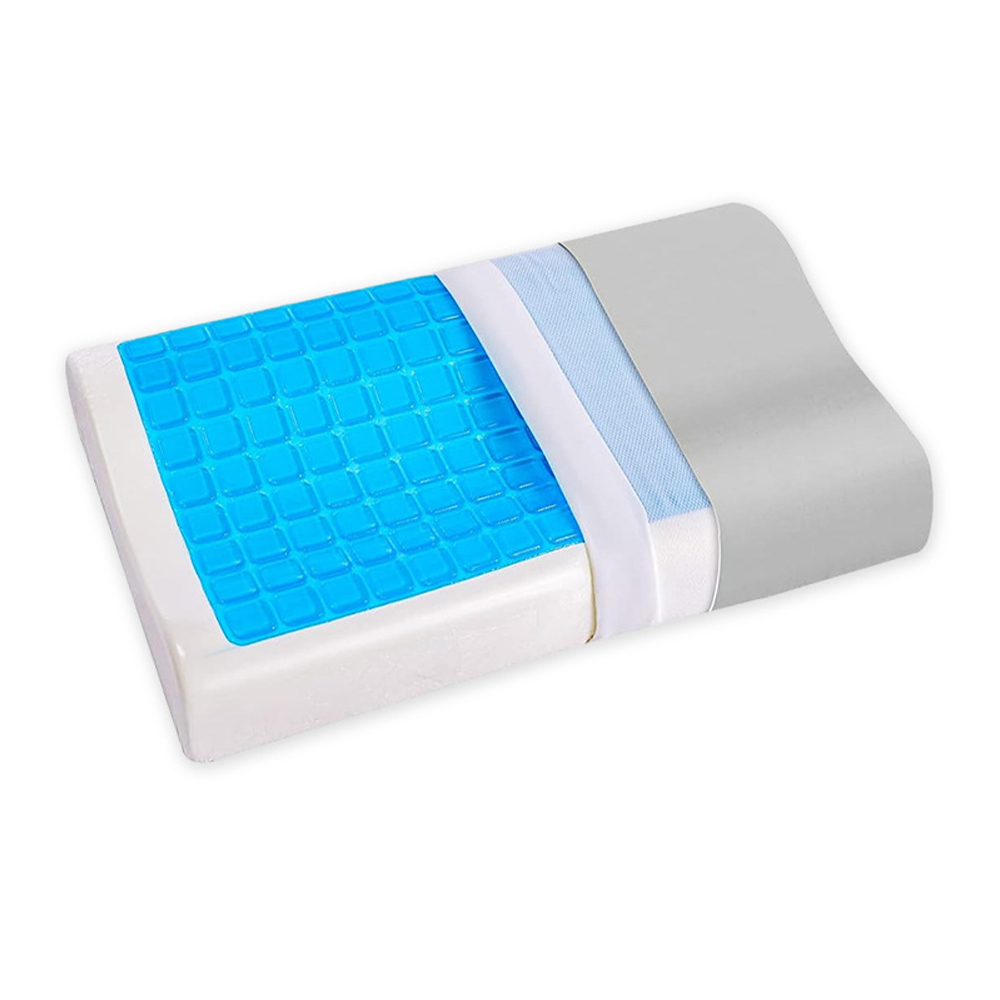 Almofada de espuma viscoelástica em gel